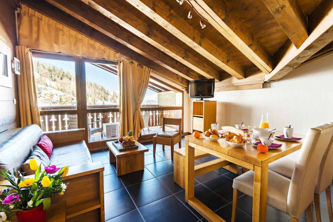 Travelski Home Premium - Residence Les Chalets D'Edelweiss 拉普拉涅 外观 照片